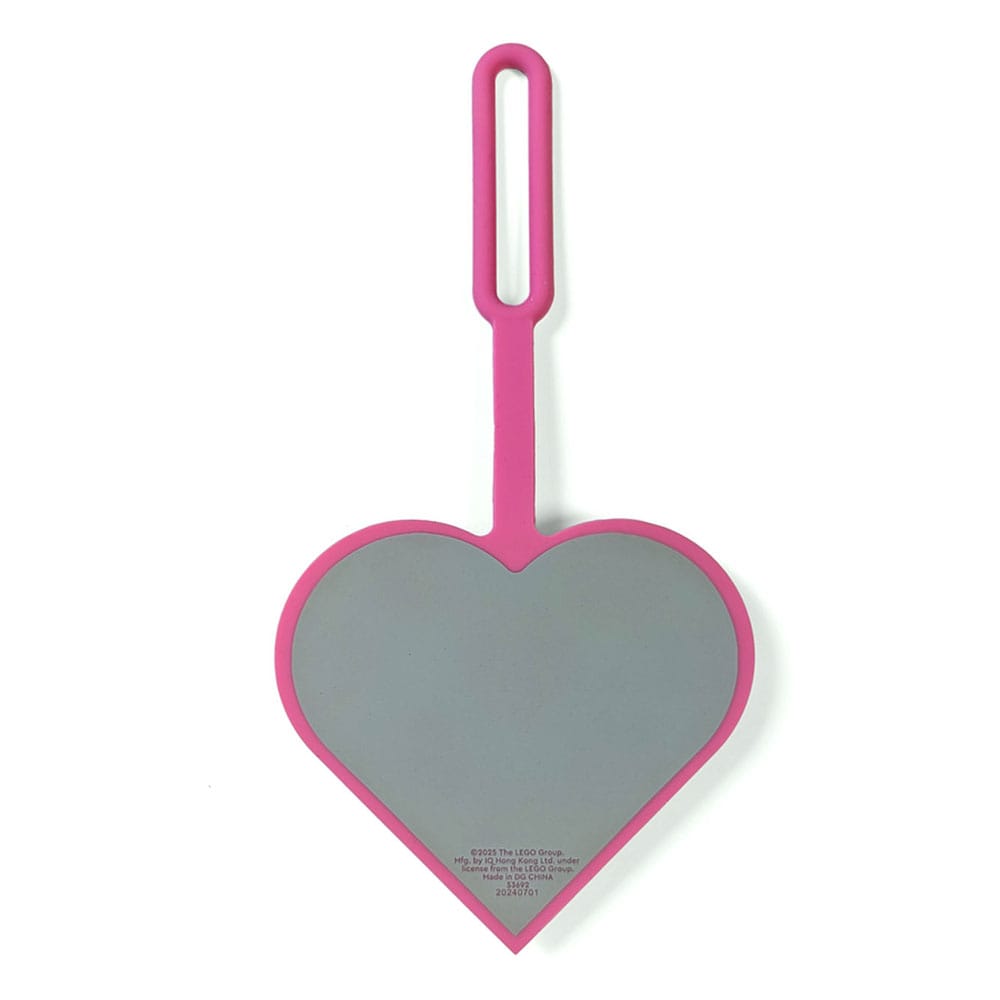 LEGO Minifigures Luggage tag Heart Rosa 10 cm   4895028536923