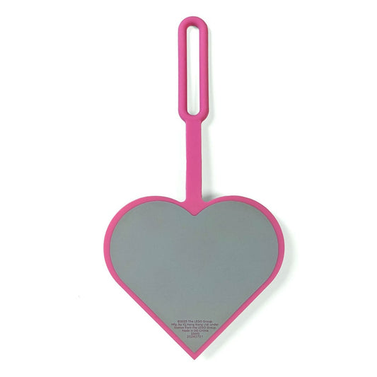 LEGO Minifigures Luggage tag Heart Rosa 10 cm   4895028536923