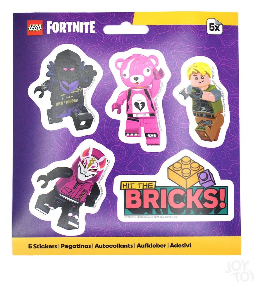 Lego Fortnite Sticker Set Hit The Bricks (5) 4895028538217