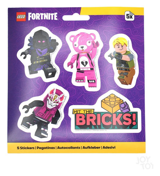 Lego Fortnite Sticker Set Hit The Bricks (5) 4895028538217