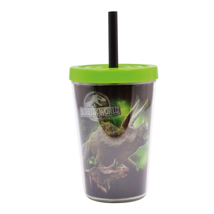 Jurassic World Drinking cup with straw 300 ml  0707226792305