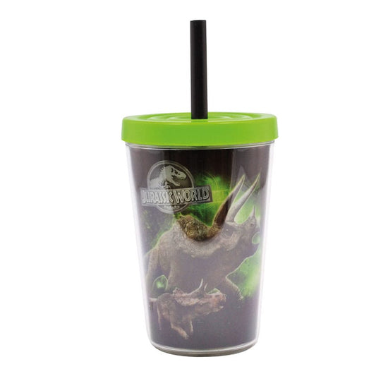 Jurassic World Drinking cup with straw 300 ml  0707226792305