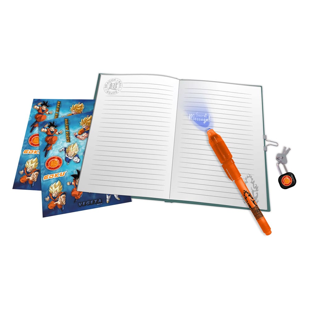 Dragon Ball Secret Diary Set with Lock 8435507888172