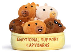 Relatable Emotional Support Plüschfigur CapybarasRelatable Emotional Support Plush Figure CapybarasRelatable Emotional Support peluche CapybarasRelatable Emotional Support Peluche Capybaras 0810816038094