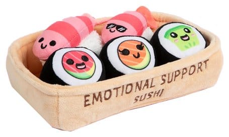 Relatable Emotional Support Plüschfigur SushiRelatable Emotional Support Plush Figure SushiRelatable Emotional Support peluche SushiRelatable Emotional Support Peluche Sushi 0810816039039