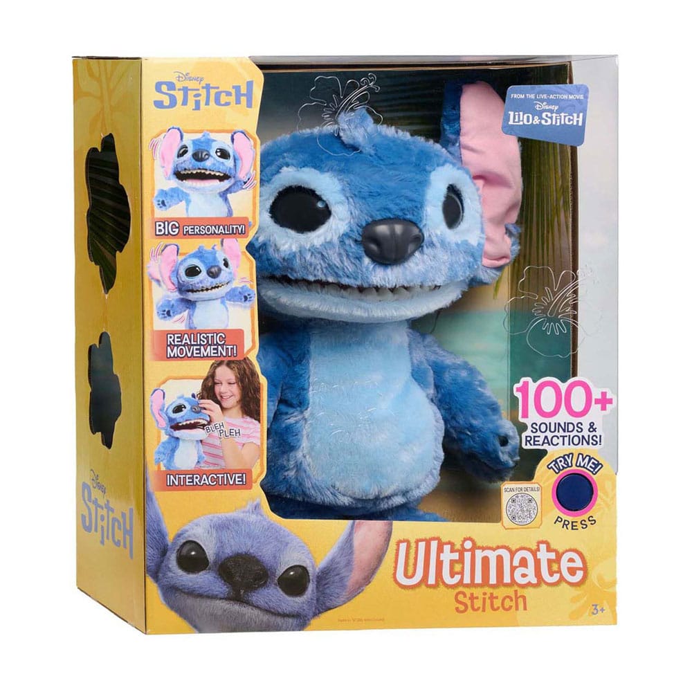 Lilo & Stitch Interactive plush toy Ultimate Stitch 43 cm  0886144122842