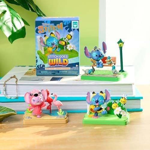 Stitch Happy Haul Collectible Figure Blind Boxes Goes Wild (8) 886144464577