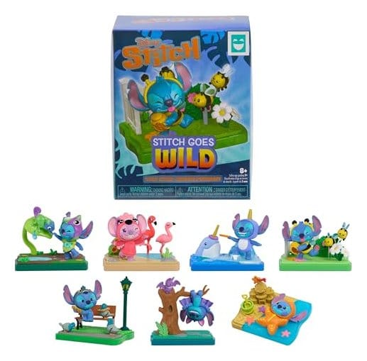 Stitch Happy Haul Collectible Figure Blind Boxes Goes Wild (8) 886144464577