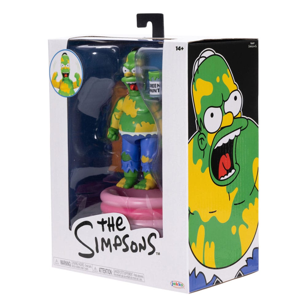 Simpsons Premium Action Figure Furious Homer 13 cm   0192995175525