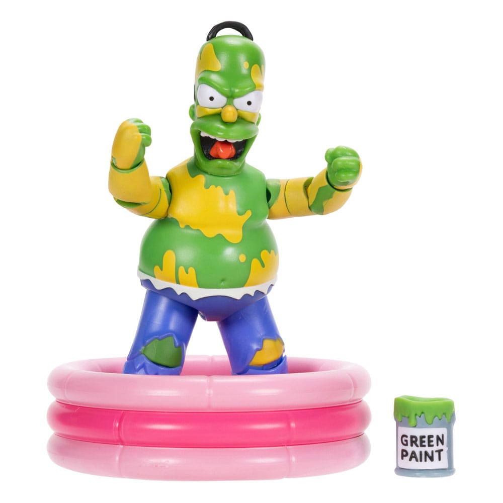 Simpsons Premium Action Figure Furious Homer 13 cm   0192995175525