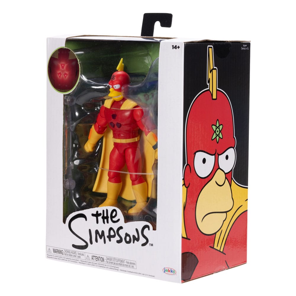 Simpsons Premium Action Figure Radioactive Man 13 cm   0192995175532