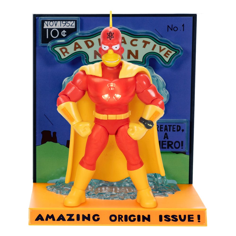Simpsons Premium Action Figure Radioactive Man 13 cm   0192995175532