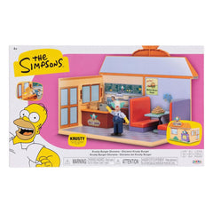 Simpsons Mini Figure Playset Krusty Burger 0192995175570