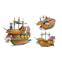 World of Nintendo Super Mario Playset Bowser's Airship Deluxe 0192995404298
