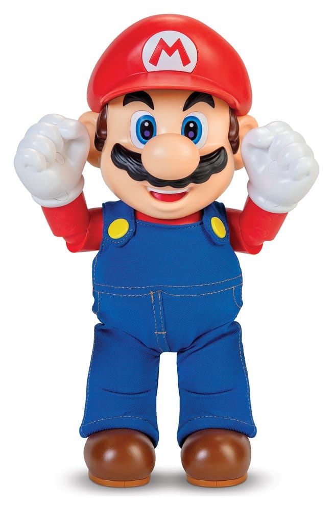 World of Nintendo Talking Action Figure It's-A Me! Mario 36 cm 0192995404304