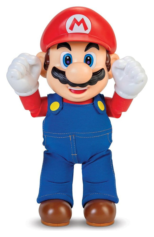 World of Nintendo Talking Action Figure It's-A Me! Mario 36 cm 0192995404304