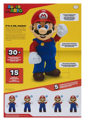 World of Nintendo Talking Action Figure It's-A Me! Mario 36 cm 0192995404304