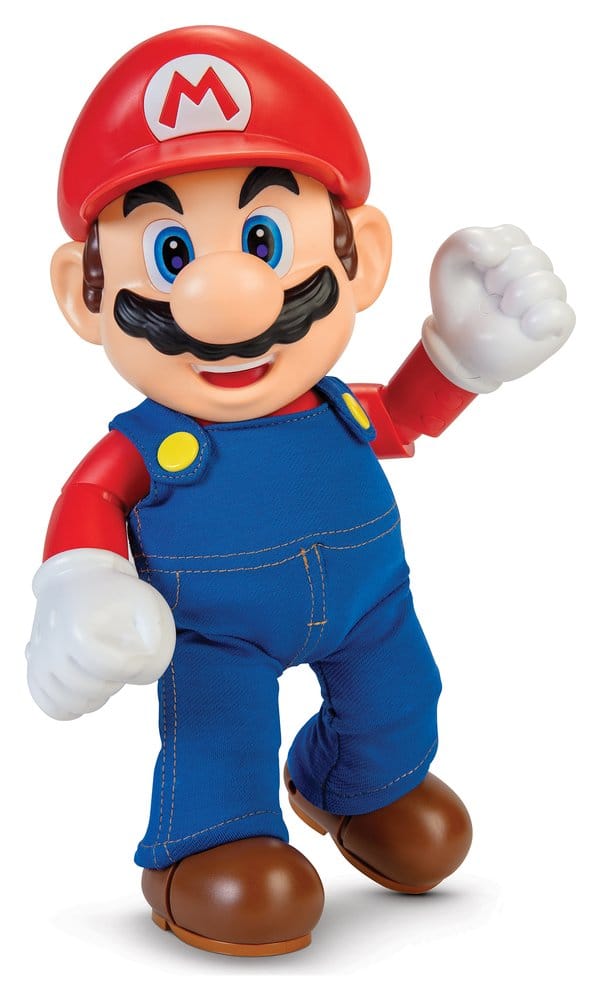 World of Nintendo Talking Action Figure It's-A Me! Mario 36 cm 0192995404304