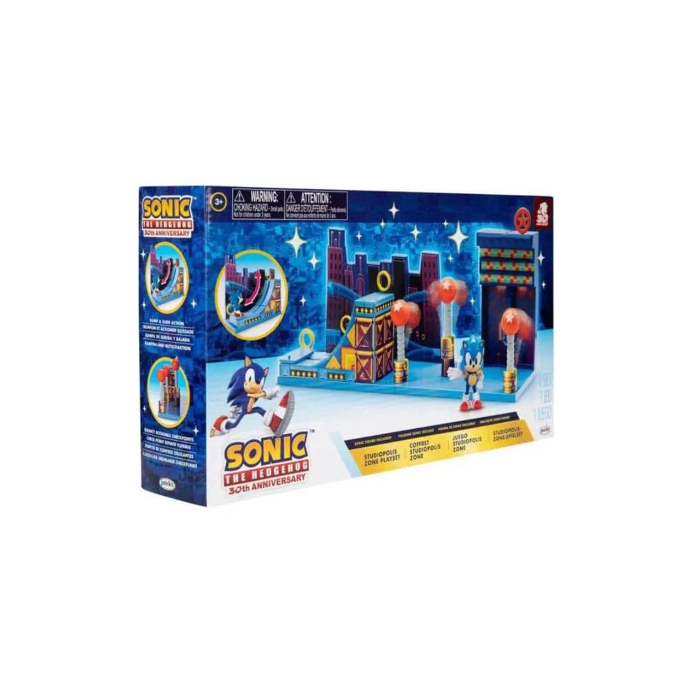 Sonic - The Hedgehog Playset Studiopolis Zone 0192995406926