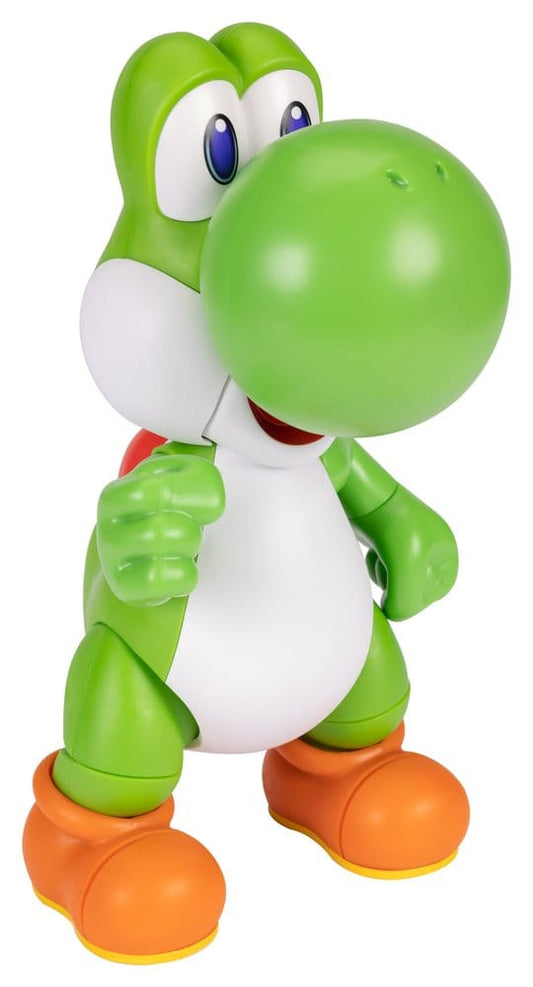 Super Mario Talking Action Figure Let's Go! Yoshi! 36 cm 0192995413993