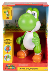 Super Mario Talking Action Figure Let's Go! Yoshi! 36 cm 0192995413993
