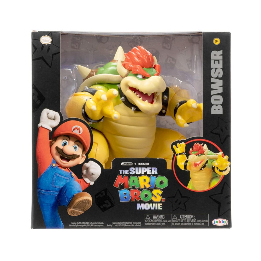 The Super Mario Bros. Movie Action Figure Bowser 18 cm 0192995423121