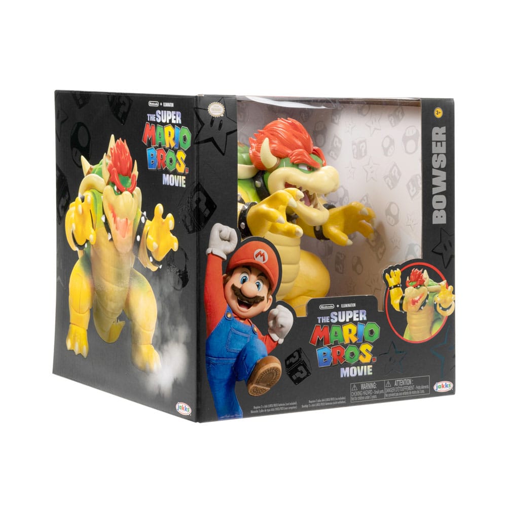The Super Mario Bros. Movie Action Figure Bowser 18 cm 0192995423121