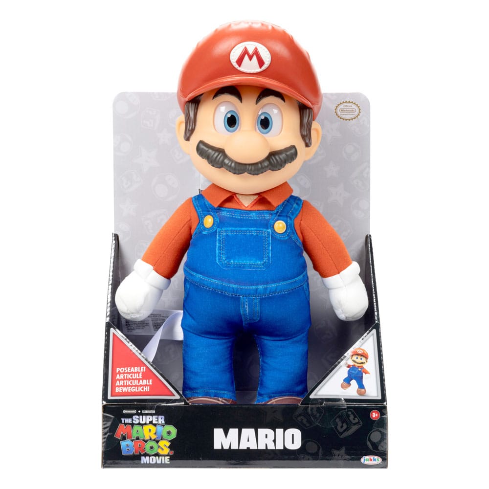 The Super Mario Bros. Movie Plush Figure Mario 30 cm 0192995417267