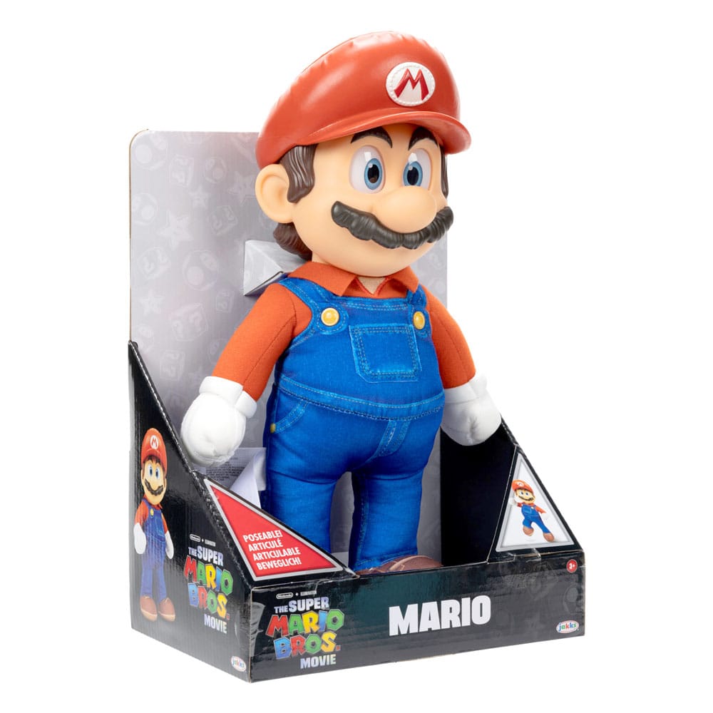 The Super Mario Bros. Movie Plush Figure Mario 30 cm 0192995417267