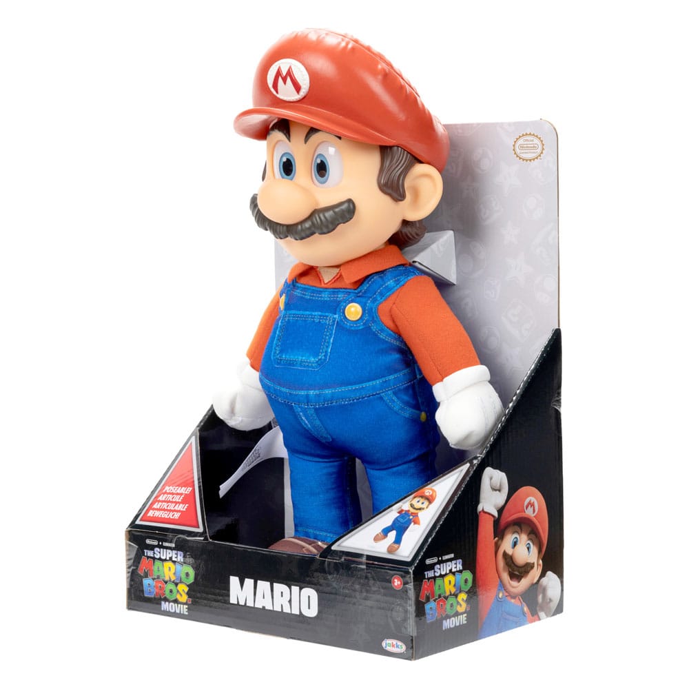 The Super Mario Bros. Movie Plush Figure Mario 30 cm 0192995417267