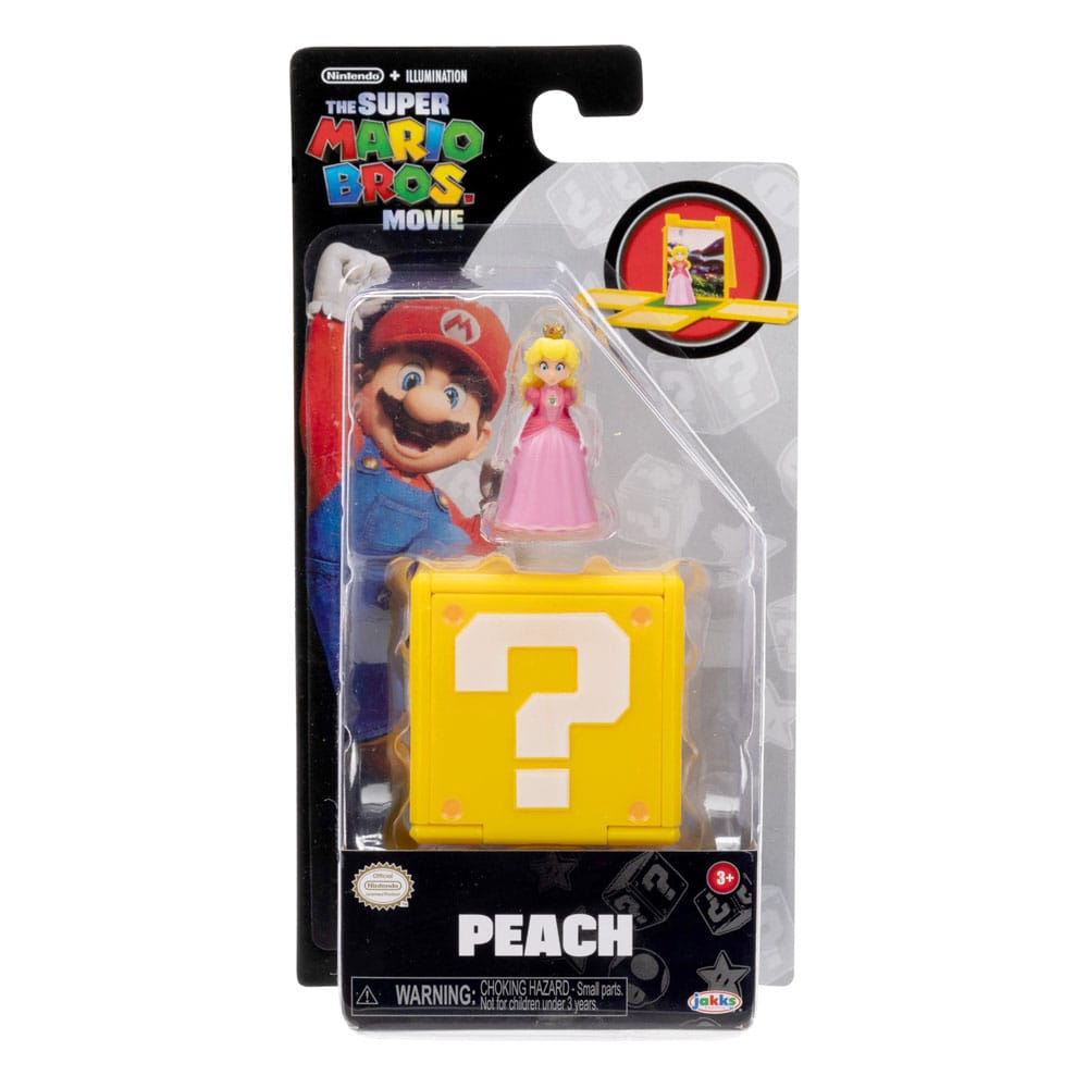 The Super Mario Bros. Movie Mini Figure Peach 0192995417625