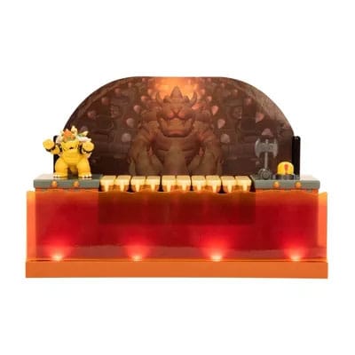 World of Nintendo Super Mario Playset Bowser Battle Deluxe 0192995418608