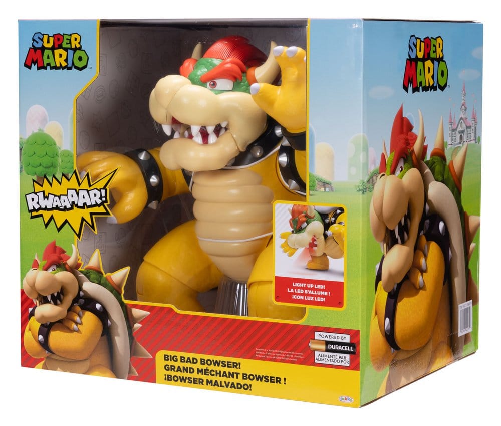 Super Mario Action Figure Big Bad Bowser 30 cm     0192995422742