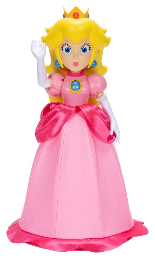 Super Mario Talking Action Figure Yours Truly Princess Peach 36 cm 0192995422759
