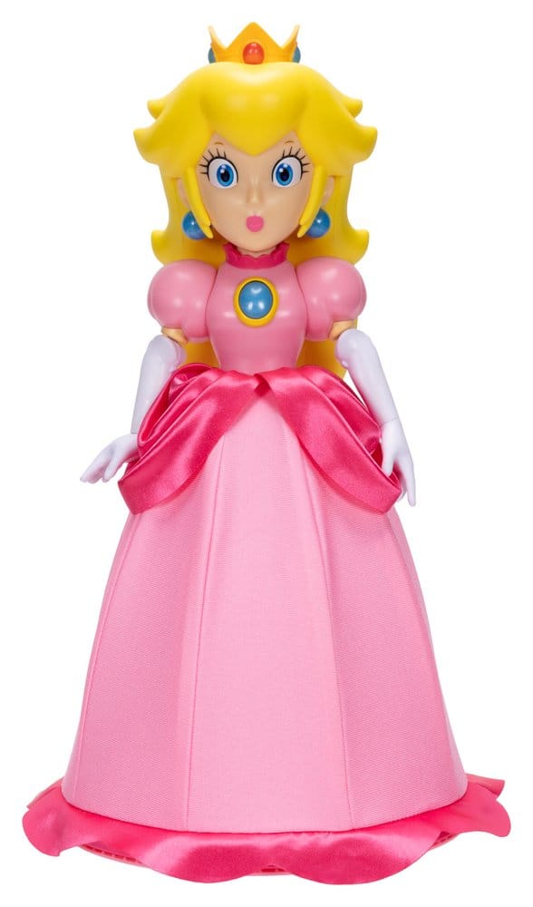 Super Mario Talking Action Figure Yours Truly Princess Peach 36 cm 0192995422759