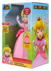 Super Mario Talking Action Figure Yours Truly Princess Peach 36 cm 0192995422759