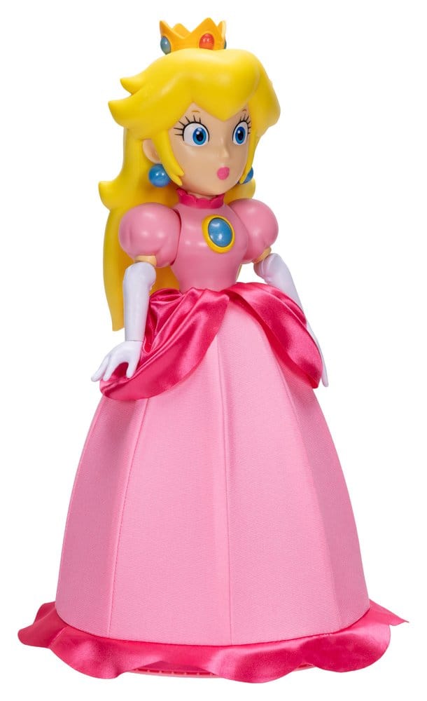 Super Mario Talking Action Figure Yours Truly Princess Peach 36 cm 0192995422759