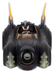 DC x Sonic - The Hedgehog Action Figure with Vehicle Shadow Batman & Batmobile 6 cm  0192995429116