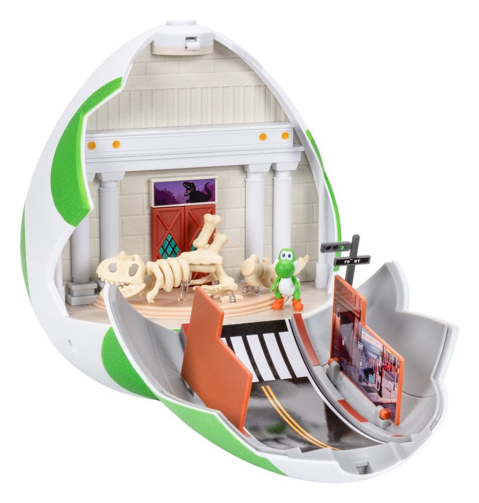The Super Mario Galaxy Movie Playset with 2 Mini Figures Yoshi Egg 0192995432246