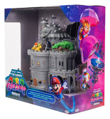 The Super Mario Galaxy Movie Deluxe Playset with 1 Mini Figure Bowser Castle 0192995432253