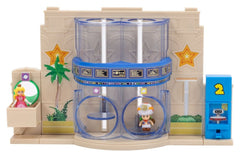 The Super Mario Galaxy Movie Diorama with 2 Mini Figures Gateway Galaxy 0192995432277