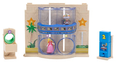 The Super Mario Galaxy Movie Diorama with 2 Mini Figures Gateway Galaxy 0192995432277