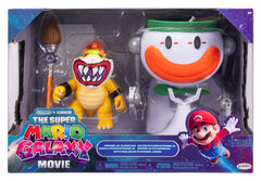 The Super Mario Galaxy Movie Action Figure Bowser Jr. with Clown Car 13 cm 0192995432284