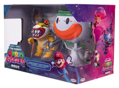 The Super Mario Galaxy Movie Action Figure Bowser Jr. with Clown Car 13 cm 0192995432284