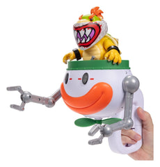 The Super Mario Galaxy Movie Action Figure Bowser Jr. with Clown Car 13 cm 0192995432284