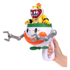 The Super Mario Galaxy Movie Action Figure Bowser Jr. with Clown Car 13 cm 0192995432284
