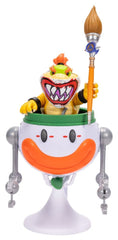 The Super Mario Galaxy Movie Action Figure Bowser Jr. with Clown Car 13 cm 0192995432284