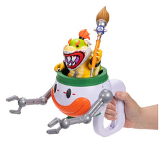 The Super Mario Galaxy Movie Action Figure Bowser Jr. with Clown Car 13 cm 0192995432284