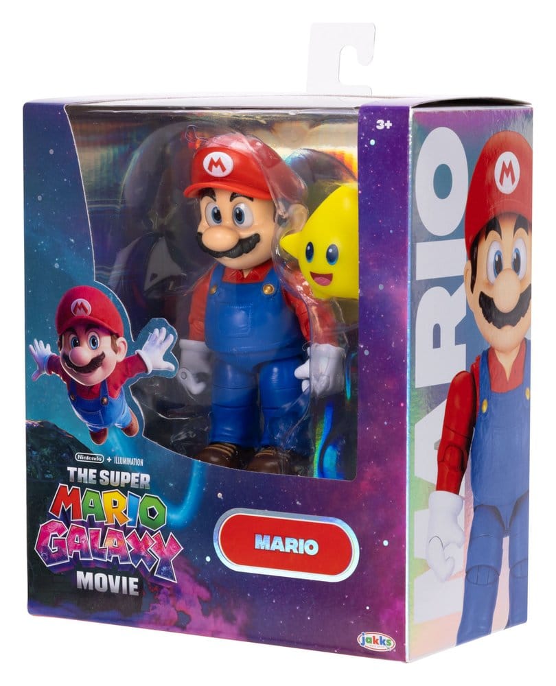 The Super Mario Galaxy Movie Action Figure Mario 13 cm 0192995432505