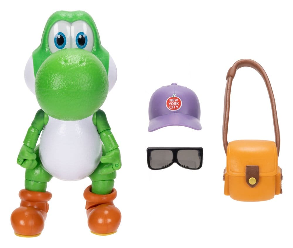 The Super Mario Galaxy Movie Action Figure Yoshi 13 cm 0192995432512
